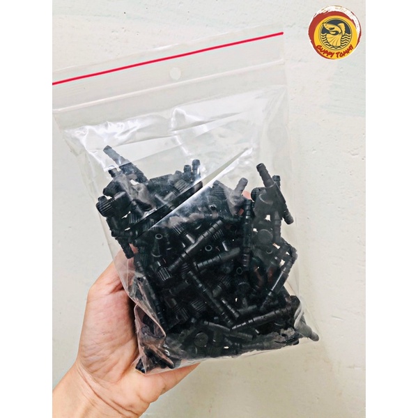 Van khoá đen tăng giảm loại xịn(bịch 100 cái) kín khí không sợ rò rỉ
