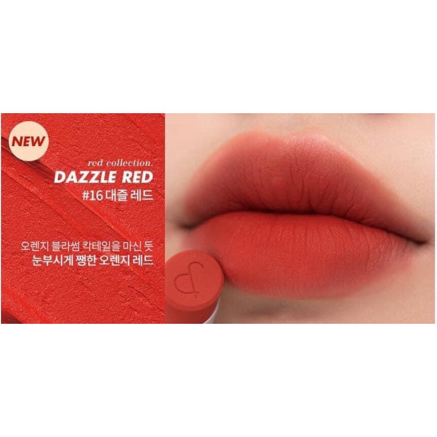 Son thỏi lì Romand Zero Matte Velvet