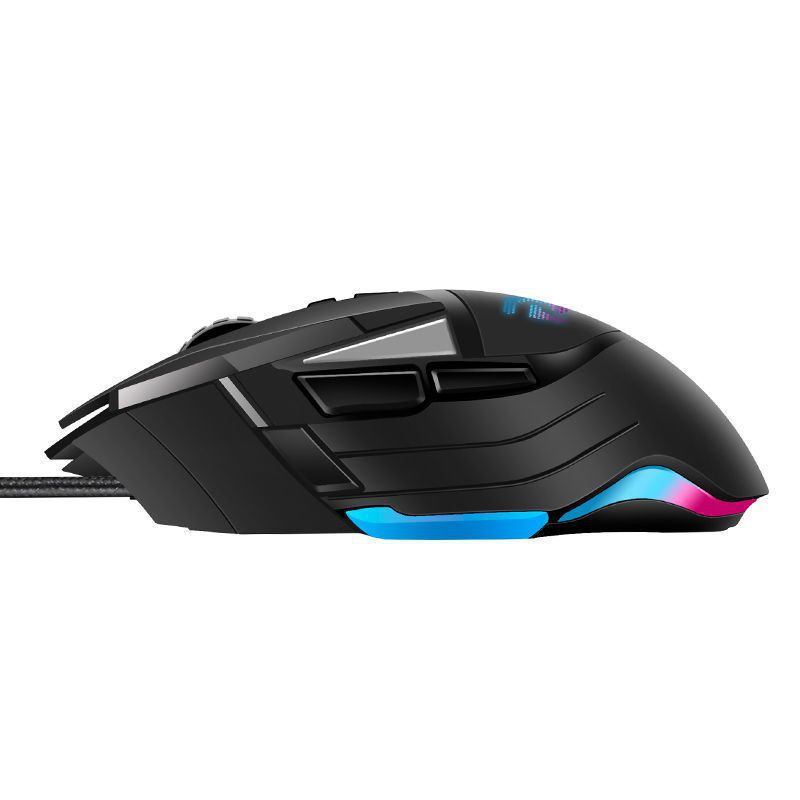 Chuột chơi game, chuột máy tính có dây G502 LED RGB 7200DPI Tùy Chỉnh, Hàng OEM Bảo Hành 12 Tháng
