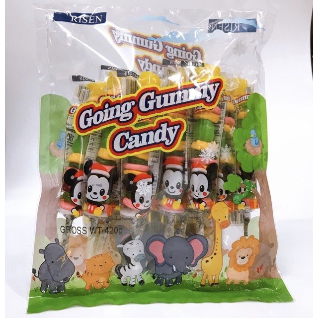 10 Que Kẹo Dẻo Risen Xiên Que Gummy Going Candy