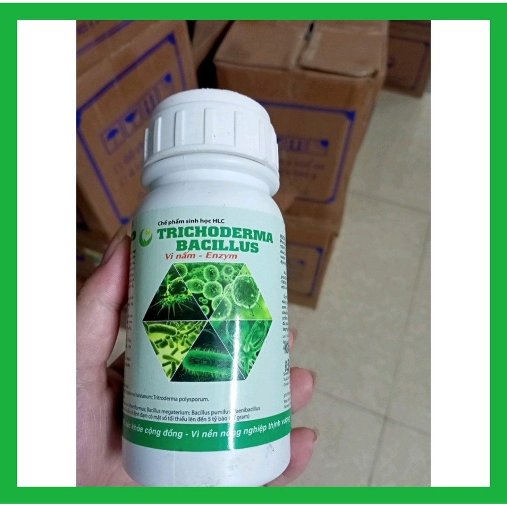 Chế phẩm sinh học TRICHODERMA - BACILLUS HLC 250ML