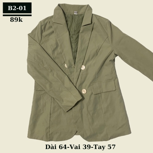 Áo blazer 2hand- blazer si tuyển