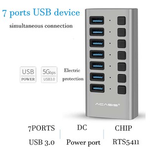 Hub Chia 7 Cổng Usb 3.0 12v