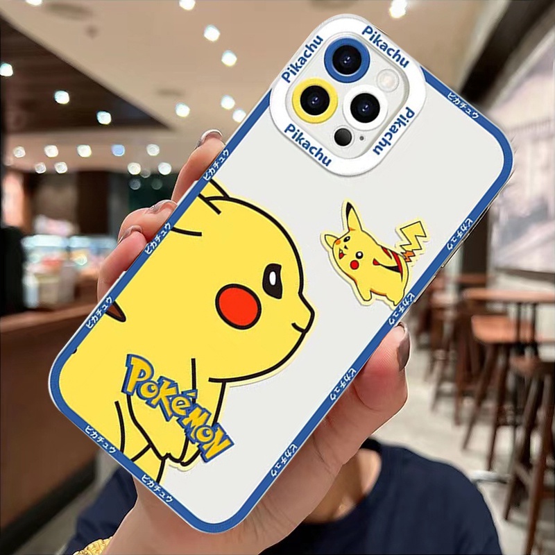 Ốp Điện Thoại Tpu Dẻo Trong Suốt Họa Tiết Hoạt Hình Dễ Thương Cho Iphone 11 12 13 Pro Max Xr X Xs Max SE 2020 Iphone 7 8 6 6S Plus