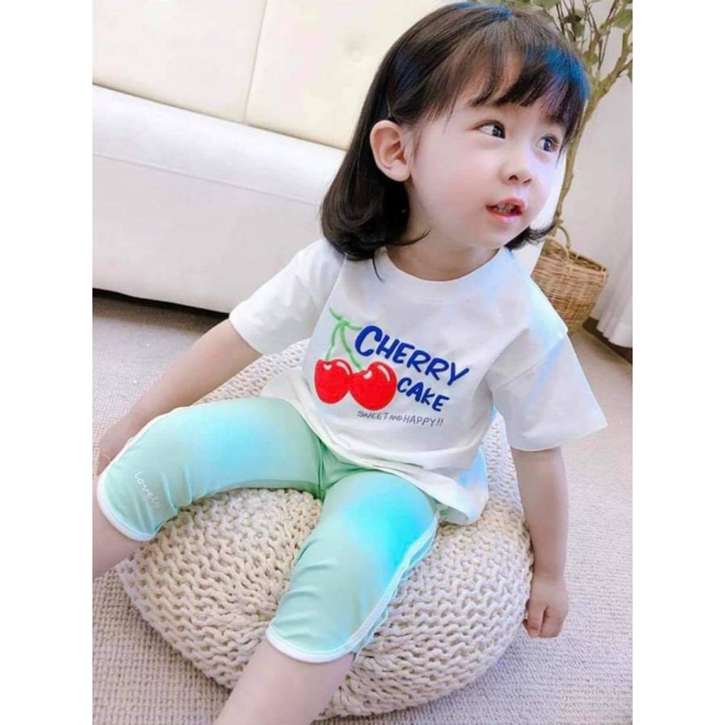 Lyvyshop - (Cotton SG chính phẩm) Bộ quần áo bé gái siêu dễ thương từ 09-28kg