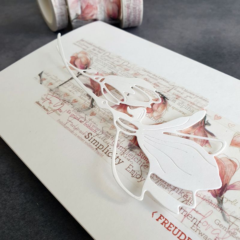 Khuôn Cắt Giấy Kim Loại Hình Hoa Xinh Xắn