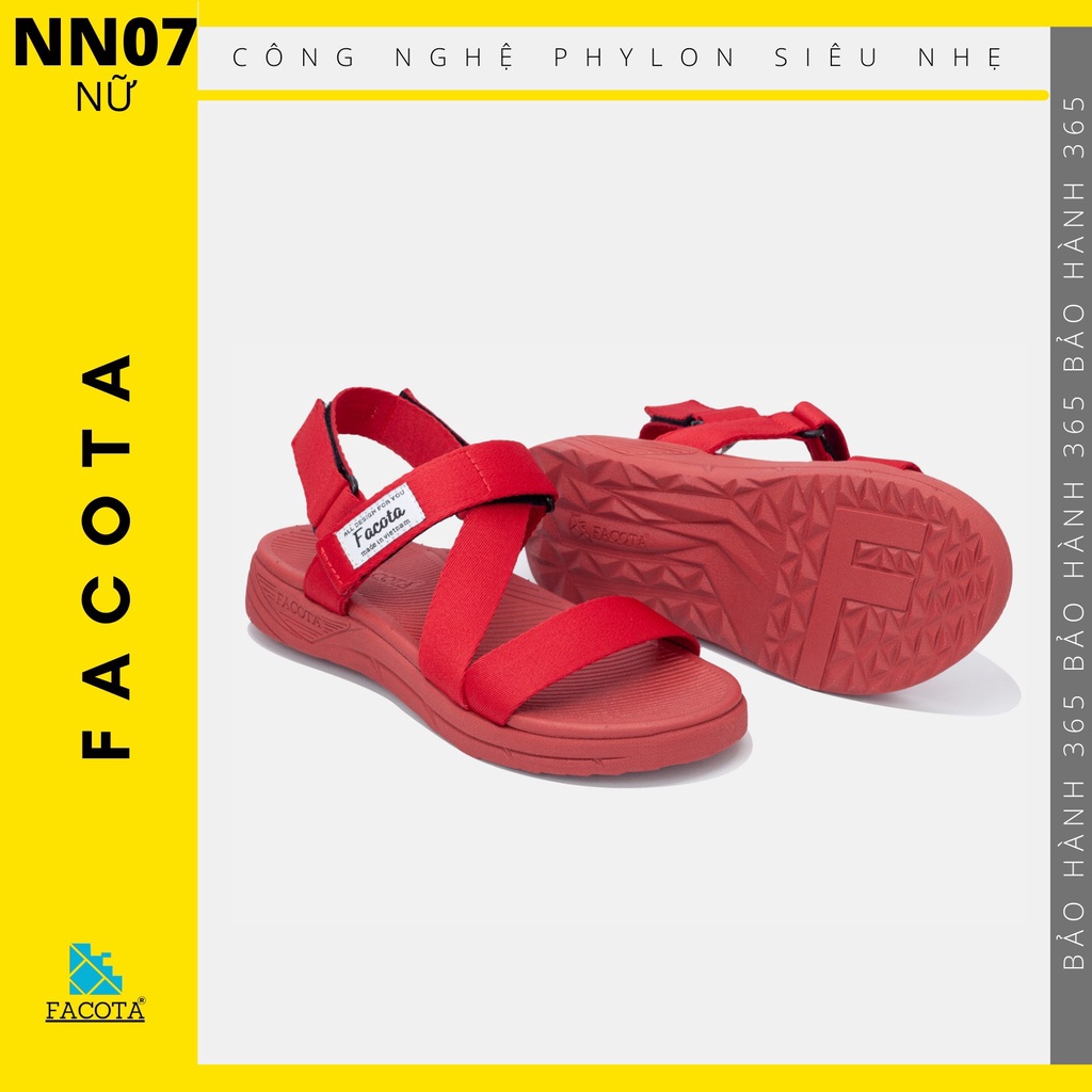 Giày Sandal Unisex thể thao Facota NN07
