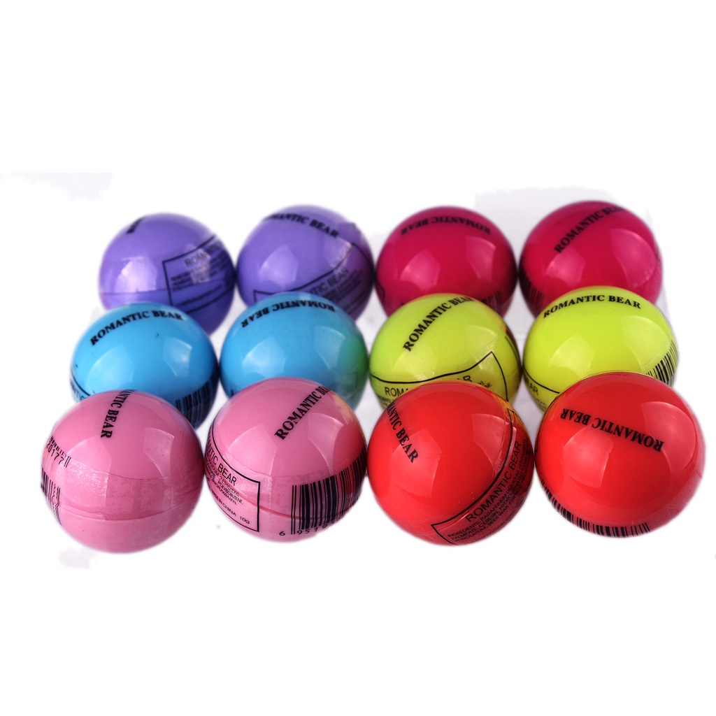 Son dưỡng môi ANCHOVY thiết kế hình quả địa cầu nhiều màu sắc