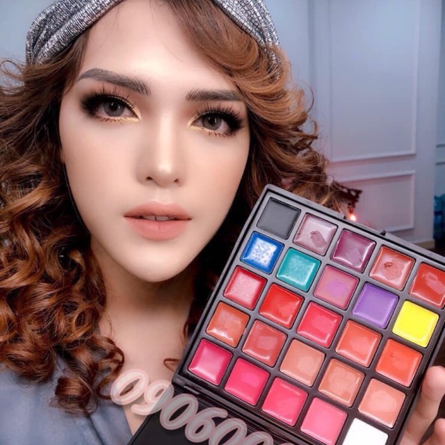 bảng son đen mix