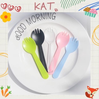 Muỗng Nhựa Cứng Ăn Bánh Sử Dụng Một Lần - KAT Official Store