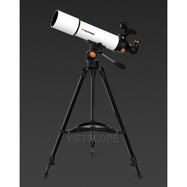 Kính thiên văn khúc xạ Celestron SCTW 80 - 805A Libra tặng kèm túi đựng và kẹp điện thoại
