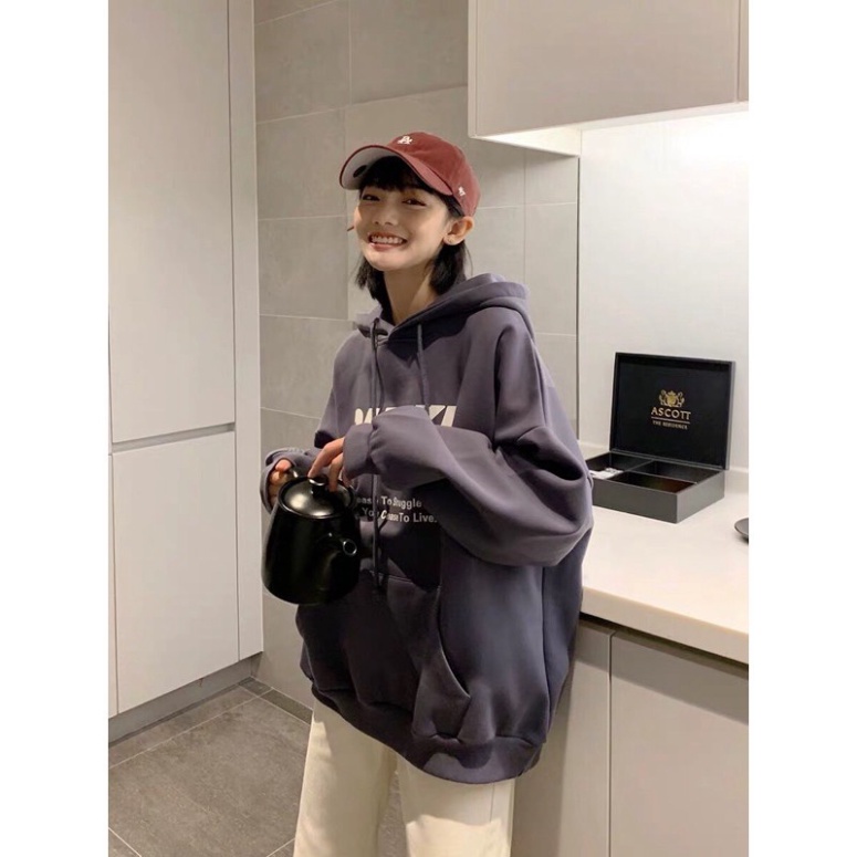 Áo khoác Hoodie form rộng sweater nỉ Ulzzang CHUKE Hot trend Thời Trang Thu Đông siêu đẹp sangchanhshop01