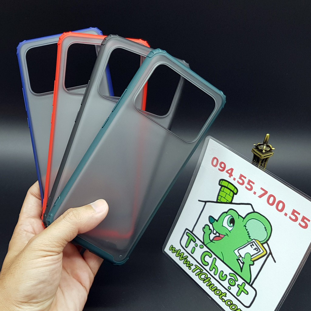 Ốp Lưng Xiaomi Mi 11 Ultra Cứng Nhám Viền Dẻo Màu Chống Sốc