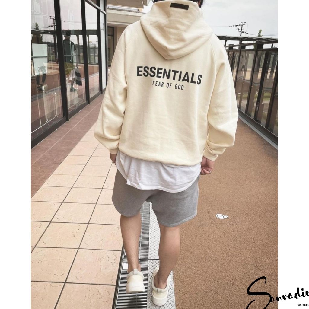 Áo nỉ hoodie nam nữ SANVADIO áo hoodie  unisex hoodie essentials AN209 | BigBuy360 - bigbuy360.vn