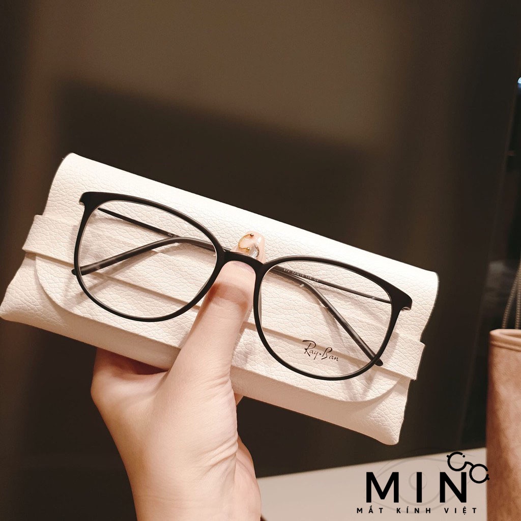 Gọng kính cận vuông kim loại Rb872