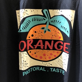 Áo phông Orange đen