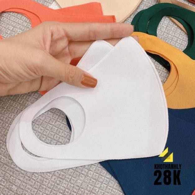 Set 10 Khẩu trang vải 3D kháng khuẩn hàng Việt Nam chất lượng cao, có thể giặt và tái sử dụng nhiều lần đẹp