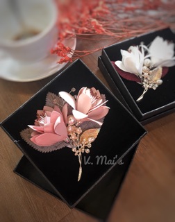 Combo 2 hoa Cài áo Magnolia (màu tự chọn)