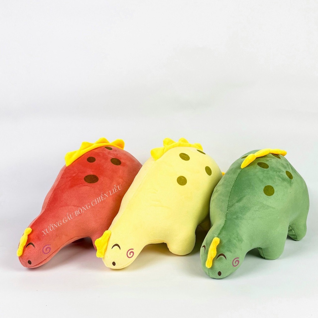 Thú Gấu nhồi bông bò khủng long siêu dễ thương, mềm mại,Gối ôm quà tặng cho bé - Sanbeo.vn