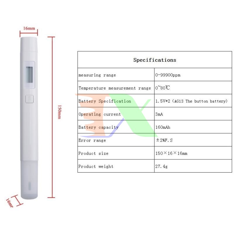 Bút thử nước TDS xiaomi