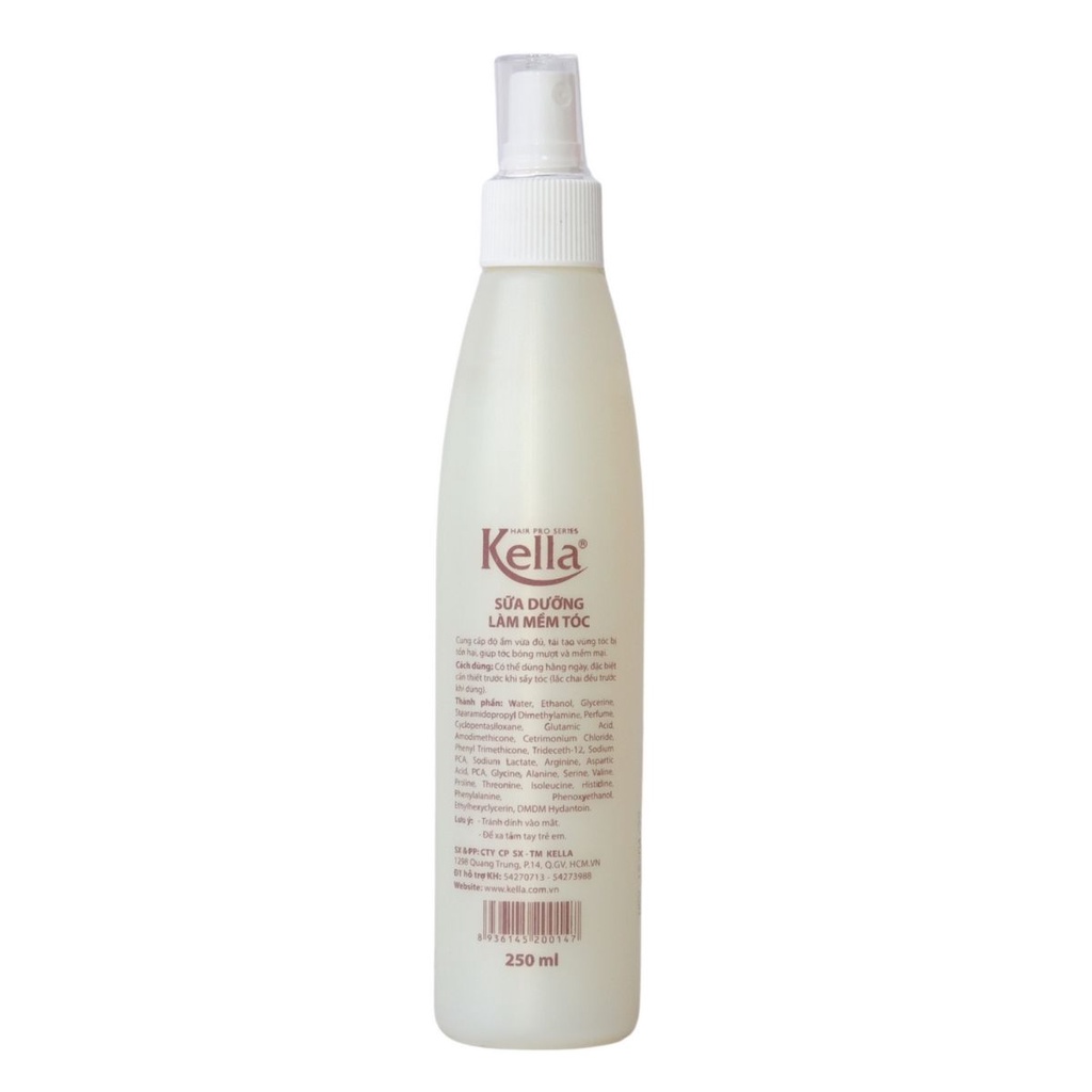 [Mã BMLT35 giảm đến 35K đơn 99K] Xịt dưỡng tóc Kella mềm mượt, giảm khô xơ, chẻ ngọn 250ml XI04 #4