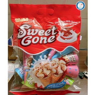 bánh ốc quế nhân kem nhiều vị Sweet Gone 200g