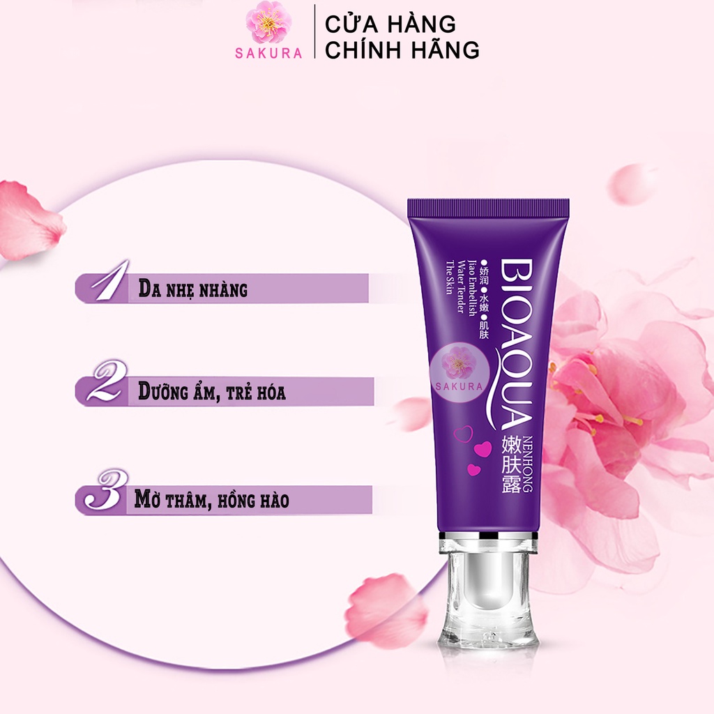 Kem làm hồng nhũ hoa vùng kín hồng môi BIOAQUA nội địa trung SAKURA 30g