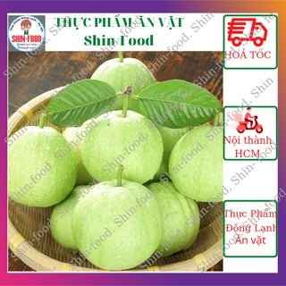 Ổi đài loan giòn ngọt 1kg ổi có hạt ruột trắng tươi ngon giòn thực phẩm sạch SHINFOOD