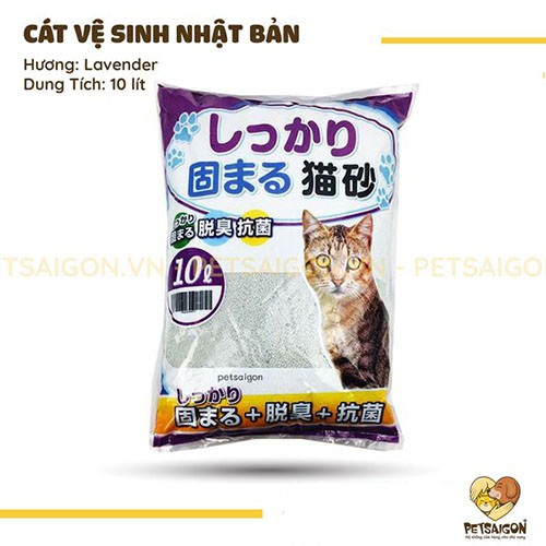 [CHÍNH HÃNG] CÁT VỆ SINH NHẬT BẢN CHO MÈO - 10L