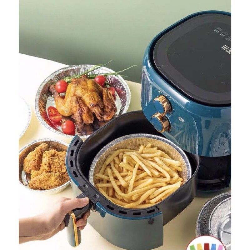 Sét 20 giấy bạc cho nồi chiên không dầu loại to 20cm