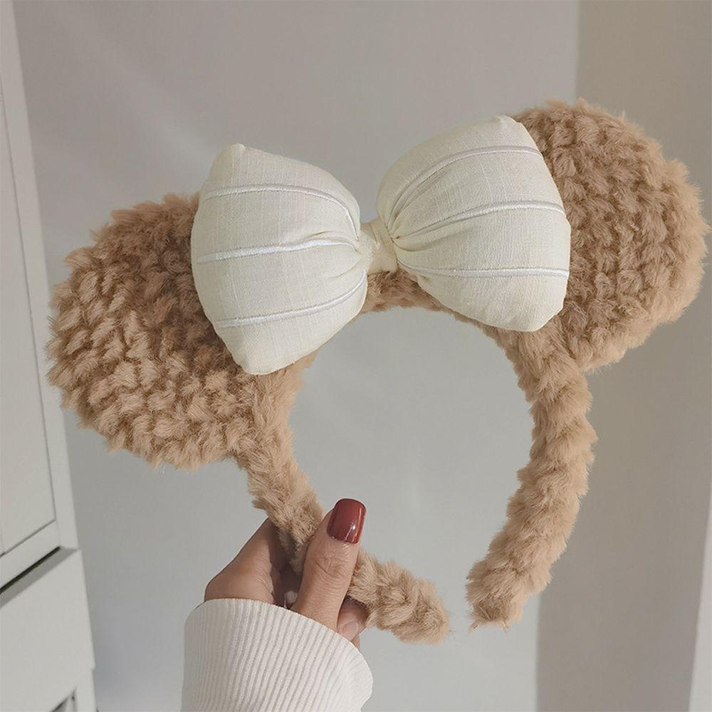 Băng Đô Tai Gấu WMES15H Cỡ Lớn Họa Tiết Hoạt Hình Dễ Thương
