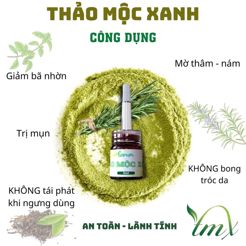 [GIÁ SỈ] COMBO 5 LỌ SERUM THẢO MỘC XANH CHÍNH HÃNG | BigBuy360 - bigbuy360.vn