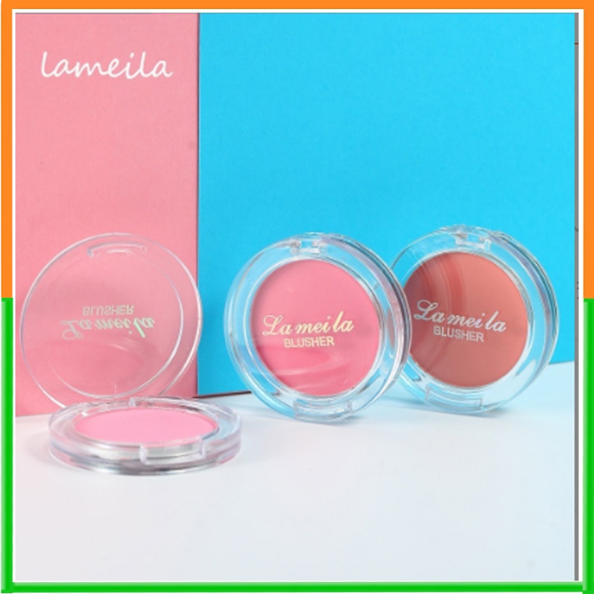 Phấn Má Hồng Phong Cách Hàn Quốc Lameila Blusher Novo Minfei Tông Lì Và Nhũ Color Geometry P33
