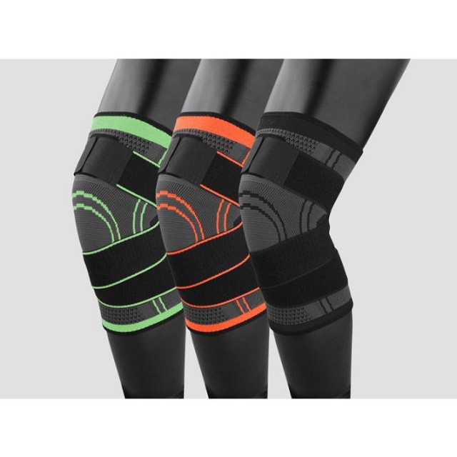 Bó Gối, Băng Gối Luyện Tập Thể Thao Đá Bóng Chạy Bộ Gym Chính Hãng Aolikes 7720