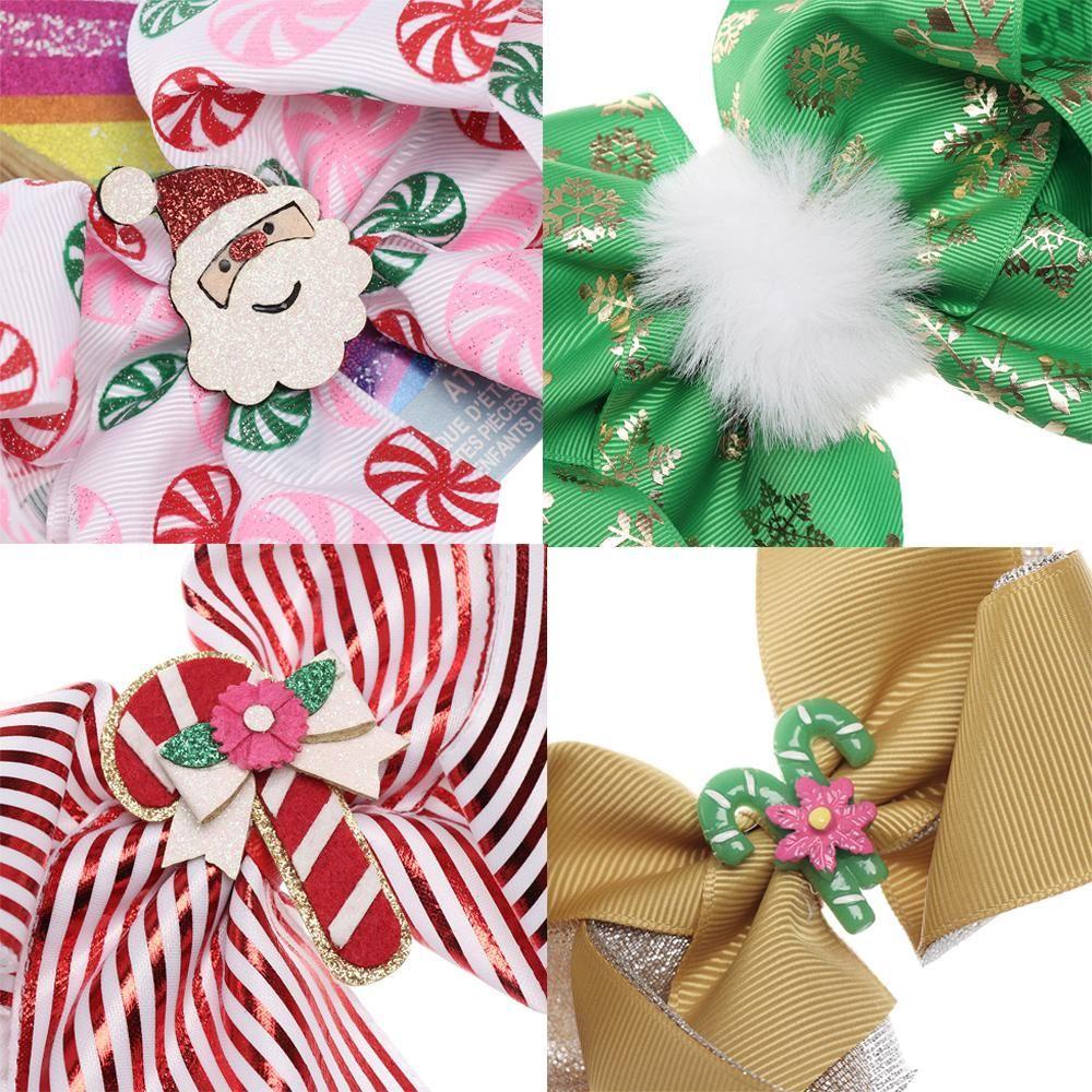 SUMU Kẹp Tóc Thời Trang Hình Ông Già Noel, Người Tuyết, Tuần Lộc