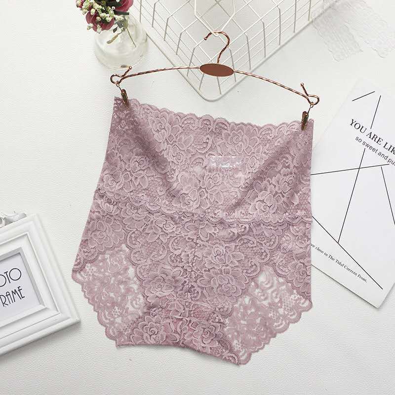 Plus fat plus size fat mm200 kg modal lace sexy ladies panties high waist panties | WebRaoVat - webraovat.net.vn