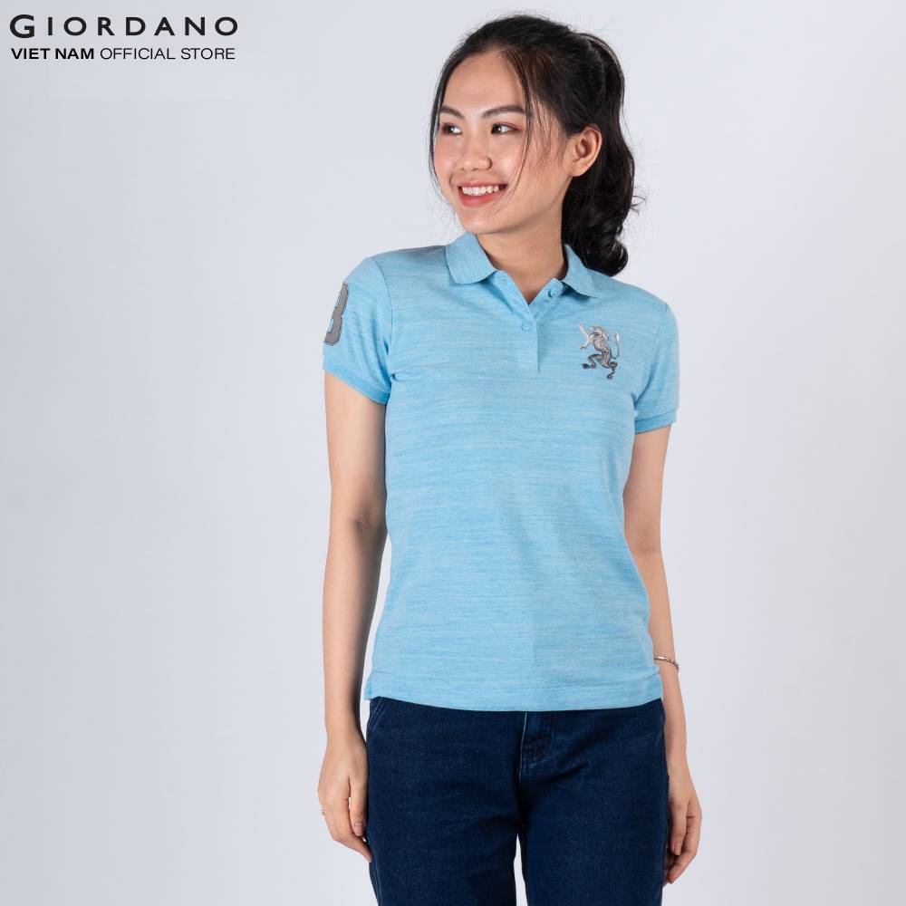 Áo thun có cổ nữ polo Giordano 0531920259