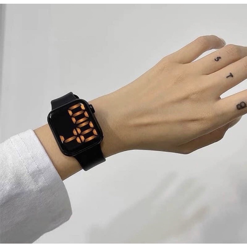 Đồng hồ nam nữ LED kiểu dáng Hàn Quốc cho tuổi teen DHL1 LOUSMORE