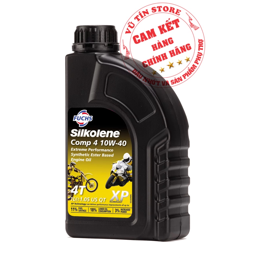 Dầu Nhớt Động Cơ Fuchs Silkolene Comp 4 10W-40 XP