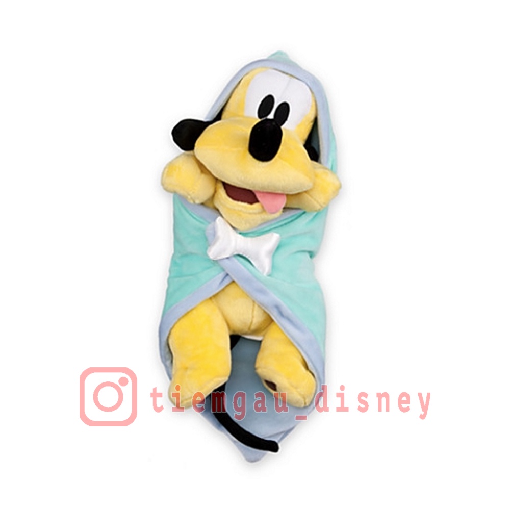 Gấu bông quấn khăn Chó Pluto Babies cho bé - Disney