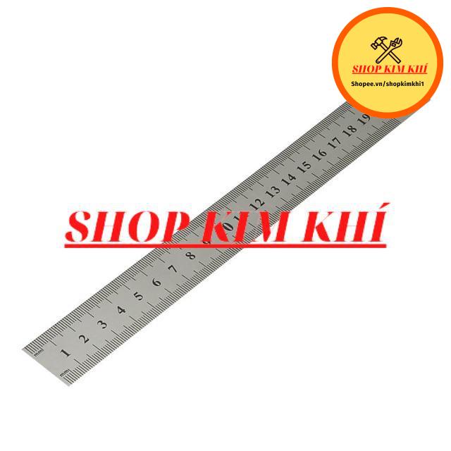 [Kim khí] Thước lá 15cm, 20cm không gỉ HÀNG ĐẸP