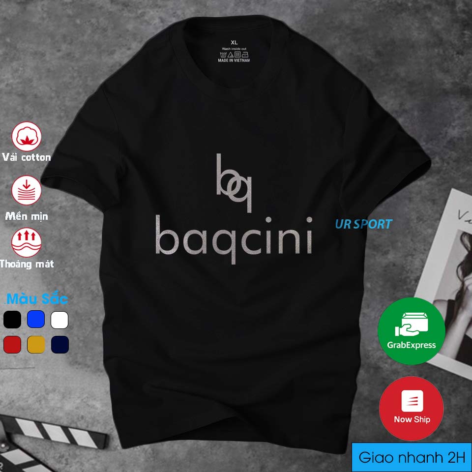 Áo thun nam cổ tròn bq thời trang cá tính, chất vải cotton 4 chiều cao cấp thoáng mát