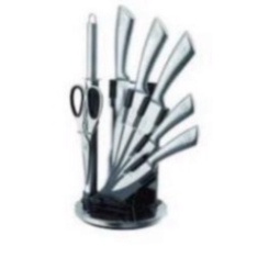 Bộ Dao Kéo 6 Món Nhật Bản Cao Cấp, Sét Dao 6 MónThép Nhật Bản Chống Gỉ Tặng Kèm Khay Để bán buôn siêu rẻ