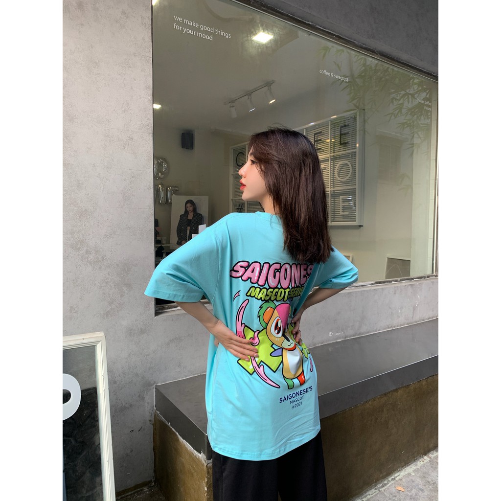 Áo Thun Tay Lỡ Mascot Koala SGES Unisex Nam Nữ Streetwear | BigBuy360 - bigbuy360.vn