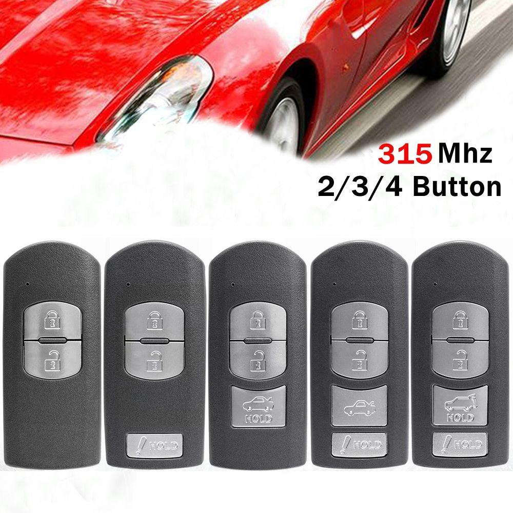 Chìa Khóa Điều Khiển Từ Xa 4 Nút 315MHz Bền Bỉ Cho Mazda 3 2015-2018
