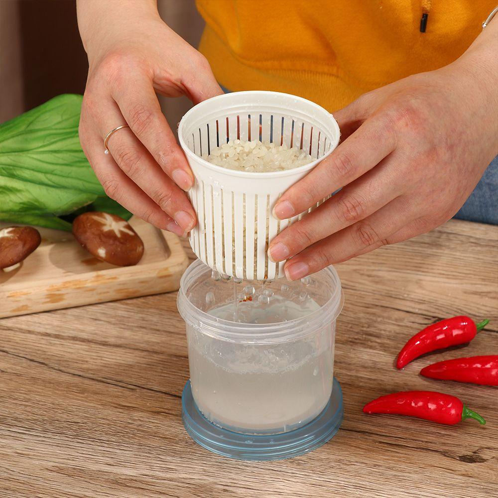 CONOPERY Hộp Đựng Rau Củ Quả Hai Lớp Kín Đáo Tiện Dụng