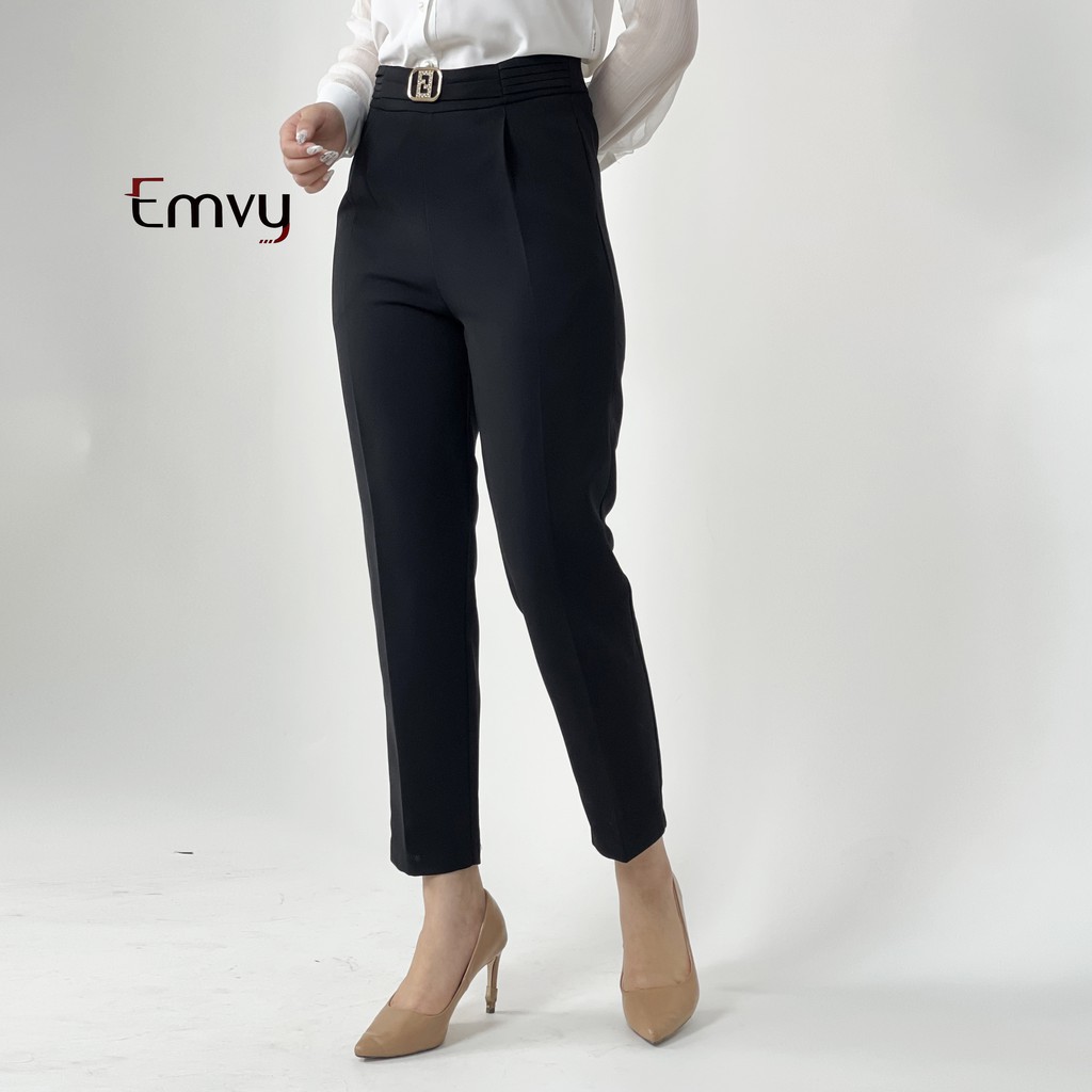[Mã WASTMAY giảm 15% tối đa 30K đơn 150K] Quần Âu nữ công sở chất kaki cao cấp Emvy - Q5 | BigBuy360 - bigbuy360.vn