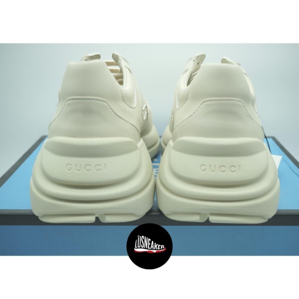 Giày Guccii Trơn 🏆HOT TREND🏆 Sneaker Nam Nữ Đủ Size : 36-43/Giày đế độn GUCCl