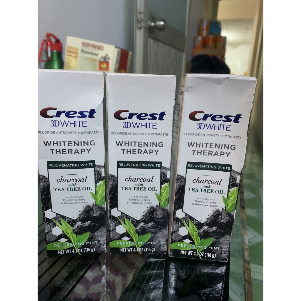 Kem đánh răng trắng răng Crest 3D White Brilliance hàng USA