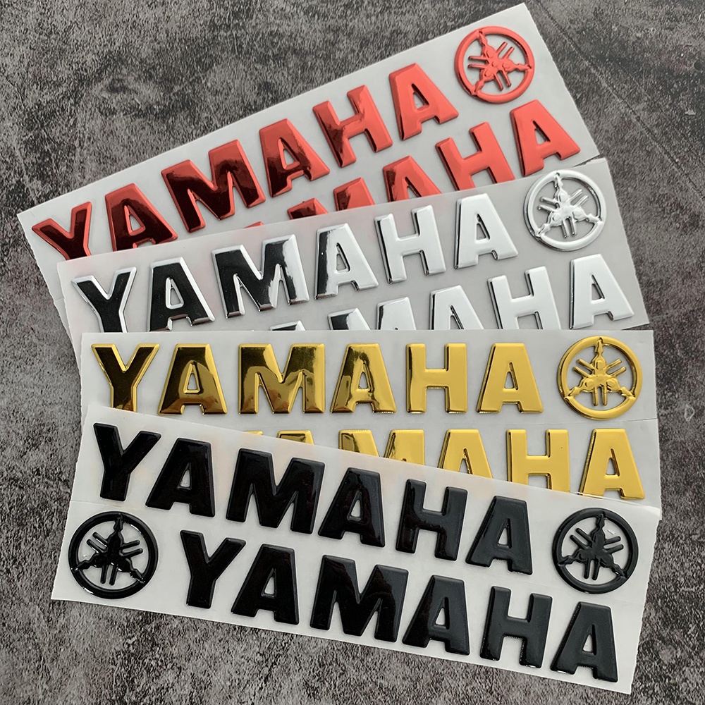 Miếng Dán Logo 3d Trang Trí Dành Cho Xe Mô Tô Yamaha